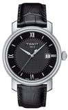 Tissot T097.010.16.058.00 T Classic Bridgeport Quartz Women's Watch – Black Dial & Black Leather Strap