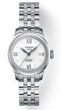 Tissot T41.1.183.16 Le Locle Automatic Lady Women's Watch – Silver Dial & Silver Steel Bracelet