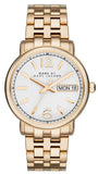 Marc Jacobs MBM8647 Fergus Women's Watch – White Dial & Gold Steel Strap