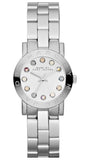 Marc Jacobs MBM3217 Amy Quartz Women’s Watch – White Dial & Silver Steel Strap