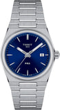 Tissot T137.210.11.041.00 PRX Quartz Men's Watch – Blue Dial & Silver Steel Strap