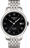 Tissot T41.1.483.53 Le Locle Automatic Men's Watch – Black Dial & Silver Steel Bracelet