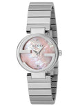 Gucci YA133505 Interlocking Quartz Women’s Watch – Silver Dial & Strap