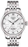Tissot T41.1.833.50 Le Locle Double Happiness Automatic Men's Watch – Silver Dial & Silver Steel Bracelet