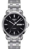Tissot T065.430.11.051.00 Automatics III Men's Watch – Black Dial & Silver Steel Bracelet