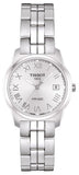 Tissot T Classic PR100 T049.210.11.033.00 Quartz Women's Watch – Silver Dial & Silver Steel Strap