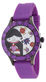Marc Jacobs MBM5514 Marc Women's Watch – White Dial & Purple Silicone Strap