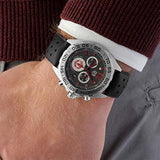 Tag Heuer Formula 1 Manchester United Special Edition Grey Dial Black Silicone Strap Watch for Men - CAZ101M.FT8024