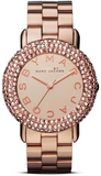 Marc Jacobs MBM3192 Marci Crystals Quartz Women’s Watch – Rose Gold Dial & Rose Gold Steel Strap
