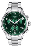 Tissot T116.617.11.091.00 Chrono XL Classic Men's Watch – Green Dial & Silver Steel Strap