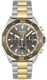 Hugo Boss 1513974 Energy Chronograph Men's Watch – Grey Dial & Two Tone Steel Strap