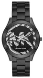 Michael Kors MK4562 Runway Quartz Women's Watch – Black Dial & Black Steel Bracelet