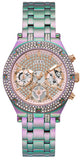Guess GW0440L3 Heiress Multifunction Diamonds Women's Watch – Purple Dial & Purple Steel Bracelet
