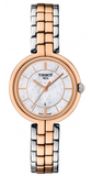 Tissot T094.210.22.111.00 T-Lady Flamingo Women's Watch – Mother of Pearl White Dial & Two-Tone Steel Bracelet