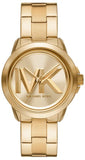 Michael Kors MK7317 Bryn Quartz Women's Watch – Gold Dial & Gold Steel Strap