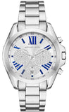 Michael Kors MK6320 Bradshaw Quartz Women's Watch – Silver Dial & Silver Steel Strap