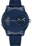 Tommy Hilfiger 1791556 Denim Men's Watch – Blue Dial & Blue Rubber Strap