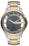 Armani Exchange Hampton Series AX2403 Men's Chronograph Watch – Grey Dial with Two-Tone Stainless Steel Band