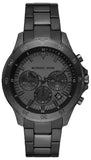 Michael Kors MK9109 Grayson Chronograph Men's Watch – Black Dial & Black Steel Bracelet