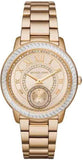 Michael Kors MK6287 Madelyn Quartz Women's Watch – Gold Dial & Gold Steel Strap