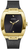 Guess GW0386G3 Phoenix Quartz Men's Watch – Black Dial & Black Rubber Strap