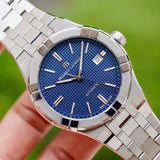 Maurice Lacroix AI6008 Aikon Automatic Men’s Watch – Blue Dial & Silver Steel Strap