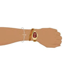 Just Cavalli Pelle Solo Snake Red Dial Three Tone Steel Strap Watch for Women - JC1L251M0045