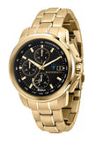 Maserati R8873645002 Successo Men’s Watch – Black Dial & Gold Stainless Steel Bracelet