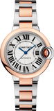 Cartier Ballon Bleu de Cartier Women's Watch W2BB0032 with Silver Dial & Two-Tone Steel Strap