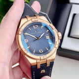 Maurice Lacroix AI1028 Aikon Date Limited Edition Men’s Watch – Blue Dial & Blue Leather Strap