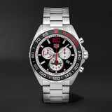 Tag Heuer Formula 1 Indy 500 Special Edition Black Dial Silver Steel Strap Watch for Men - CAZ101V.BA0842