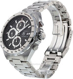 Tag Heuer Formula 1 Calibre 16 Automatic Chronograph Black Dial Silver Steel Strap Watch for Men - CAZ2010.BA0876