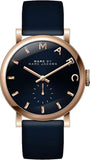 Marc Jacobs MBM1329 Baker Quartz Women’s Watch – Navy Blue Dial & Navy Blue Leather Strap