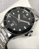 Tissot T120.410.11.051.00 Seastar 1000 Men’s Watch – Black Dial & Silver Stainless Steel Bracelet