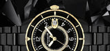 Coach Preston Black Dial Black Steel Strap Watch for Women - 14503461
