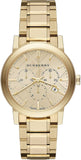 Burberry BU9753 The City Women's Watch – Gold Dial & Gold Steel Bracelet