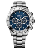 Hugo Boss 1512963 Ikon Men's Watch – Blue Dial & Silver Steel Bracelet