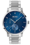 Hugo Boss 1513597 Oxygen Chronograph Men's Watch – Blue Dial & Silver Steel Strap