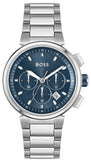 Hugo Boss 1513999 One Chronograph Men's Watch – Blue Dial & Silver Steel Bracelet