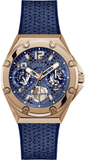 Guess GW0620L3 Asteria Multifunction Women’s Watch – Blue Dial & Blue Rubber Strap
