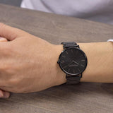 Coach Charles Black Dial Black Steel Strap Watch for Men - 14602431