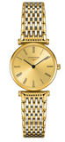Longines L4.209.2.31.7 La Grande Classique de Longines Quartz Women's Watch – Gold Dial & Two-Tone Steel Bracelet