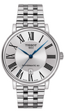 Tissot T122.407.11.033.00 T-Classic Carson Premium Powermatic 80 Men's Watch – Silver Dial & Silver Steel Strap