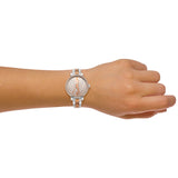 Michael Kors Sofie Quartz Rose Gold Dial Two Tone Steel Strap Watch For Women - MK3972