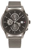 Tommy Hilfiger 1710506 Weston Chronograph Men's Watch – Grey Dial & Grey Mesh Bracelet