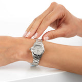 Tag Heuer Aquaracer Quartz Women's Watch WBD1411.BA0741 – Mother of Pearl White Dial with Silver Steel Strap