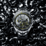 Tag Heuer Formula 1 Ayrton Senna Special Edition Men's Watch CAZ101AF.BA0637 – Grey Dial with Silver Steel Strap