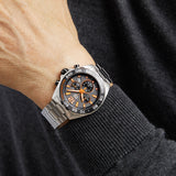 Tag Heuer Formula 1 Chronograph Ceramic Men's Watch CAZ101AH.BA0842 – Black Dial with Silver Steel Strap