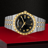Tudor M28603-0003 Royal Automatic Men's Watch – Black Dial & Two Tone Steel Strap