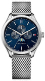 Tommy Hilfiger 1791302 Oliver Quartz Men's Watch – Blue Dial & Silver Mesh Bracelet